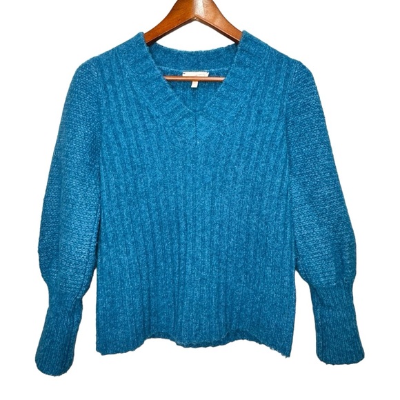 Rebecca Taylor Lofty Alpaca Puff Sleeve Sweater Size XS - Picture 4 of 16